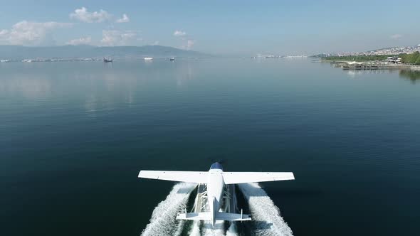 Drone Image of Seaplane
