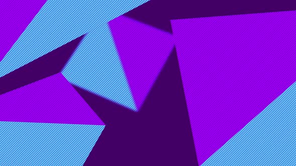 Beautiful Blue Purple Triangle Shape Abstract Background