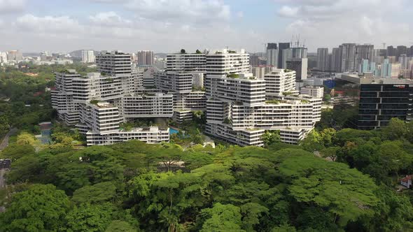 The Interlace Apartments in Singapore City