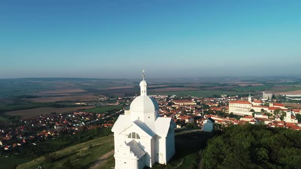 Aerial View on Saint Sebastian Chapel