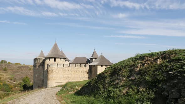 Alley leading to Khotyn Fortress