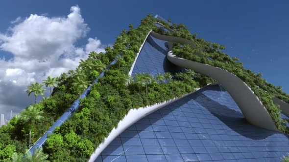 Futuristic Green City Architecture