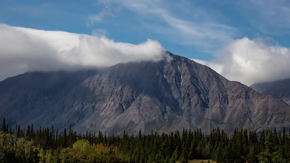 Canadian Rocky Mountain Landscape Time Lapse