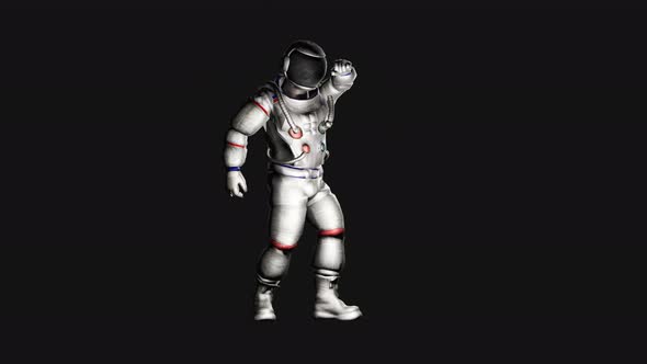 Astronaut Hip Hop Dancing