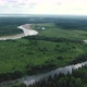 Forest River in the Summer Taiga From a Height of Flight - VideoHive Item for Sale