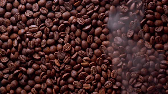 Coffee Beans Are Roasting