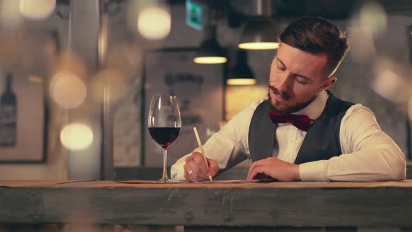 Writing sommelier 