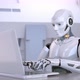 Robot Using Laptop - VideoHive Item for Sale