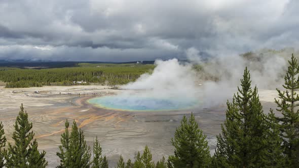 Grand Prismatic Overlook