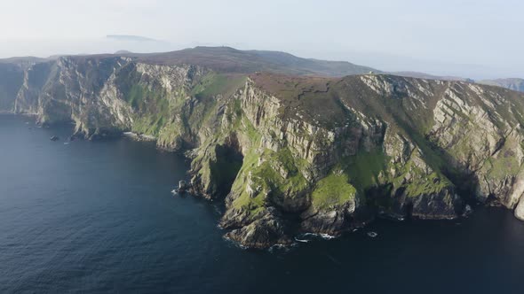 Beautiful mountains of Horn Head in Donegal Ireland