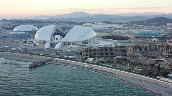 Drone View of the Immeritinsky Resort