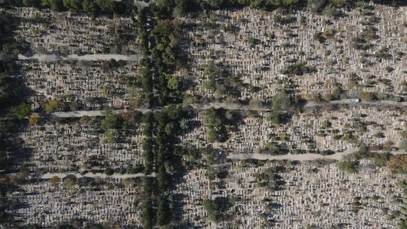 Aerial Islamic Graves