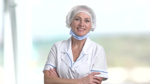 Portrait of Smiling Healthcare Professional.