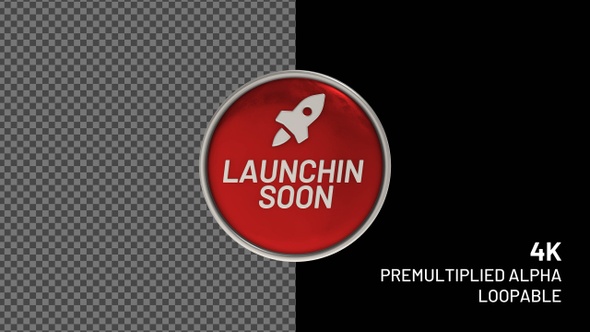 Launching Soon New Product Badge