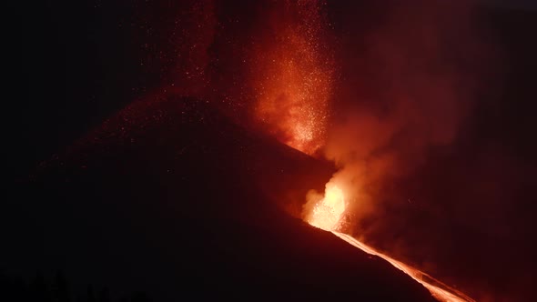 Cumbre Vieja Volcano La Palma Spain 13 4K