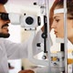 Checking Eyesight in a Clinic - VideoHive Item for Sale