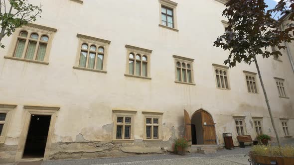 Fagaras Fortress Inner Courtyard