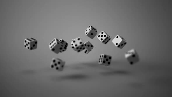 Dice rolling, Slow Motion