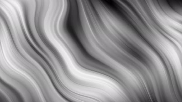 White Color Background Smooth Stripes Wave Animation