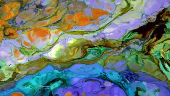 Liquid Colorful Paint Pattens Mix In Slow Motion 20 alt