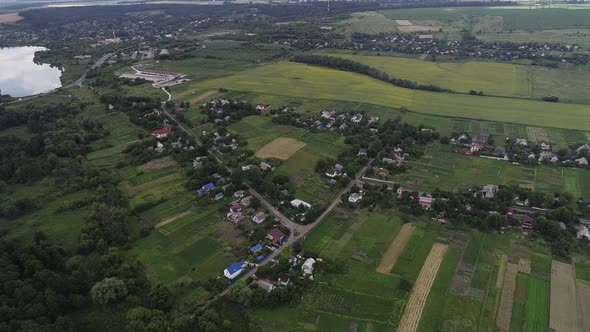 Flight Over The Village