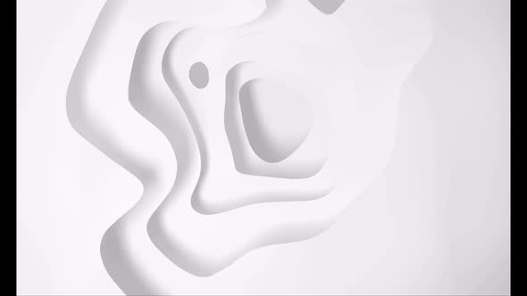 White Paper Cut Animation