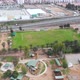 Rugby Fields (La Serena city Chile) aerial view, drone footage - VideoHive Item for Sale