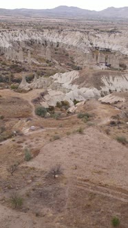 Cappadocia Landscape Aerial View