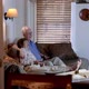Senior couple watching television - VideoHive Item for Sale