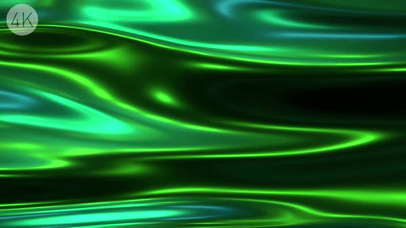 Green Wavy Background