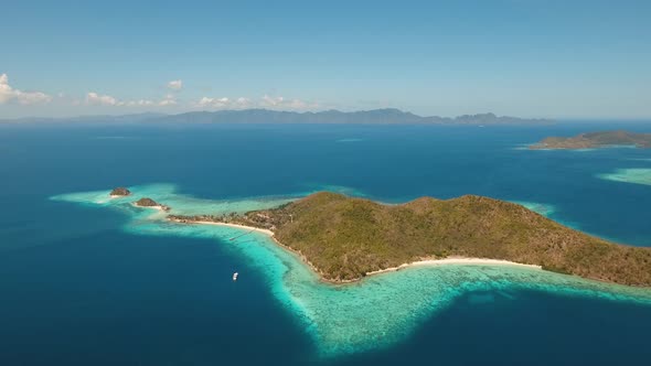 Seascape with Lagoons and Islands