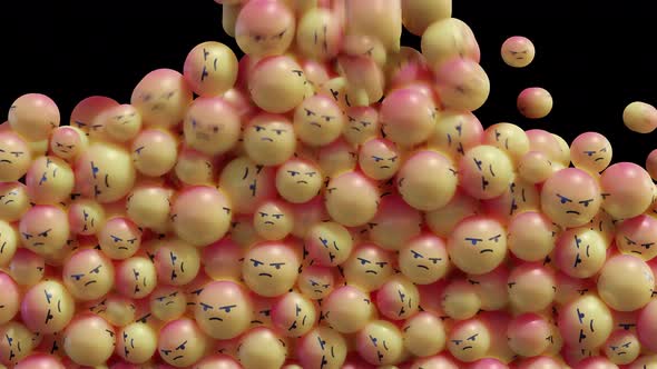 4K 3D Angry Social Media Reactions alt