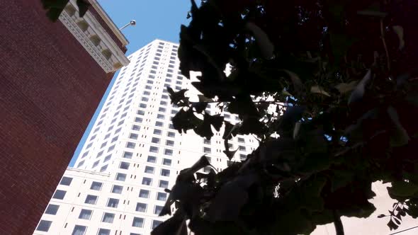 Providian Financial Building at Mission Street, San Francisco Financial District California USA, Low