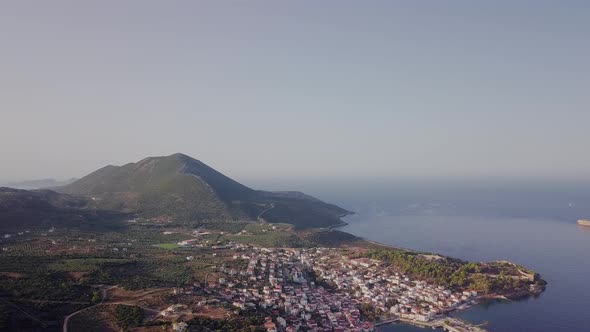 View of the Greek city