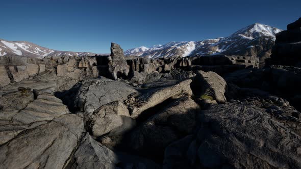 Rock and Stones in Alps Mountains alt