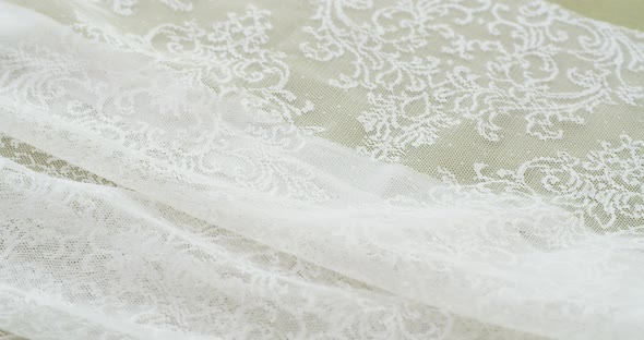 White Lace Closeup