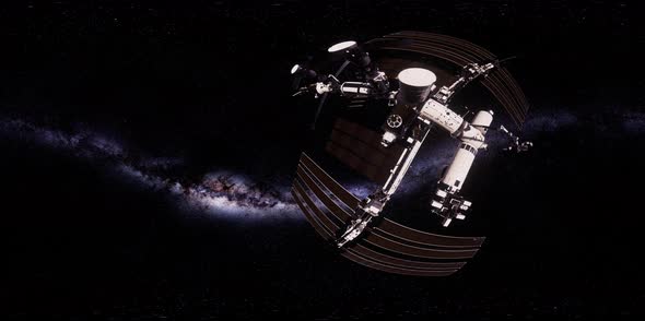 ISS in Virtual Reality 360 Degree Video alt