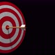 Success In Business Target Hit In The Center By Arrow Loop Transparent Background 4k - VideoHive Item for Sale