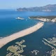 Aerial drone view of Dalyan delta and Iztuzu beach. Turkey. 4K - VideoHive Item for Sale
