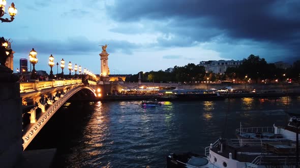 Bridge of Alexandre III Paris France