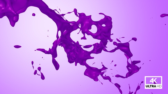 Purple Paint Splash alt