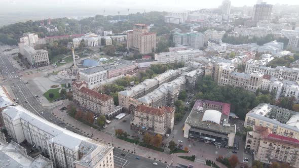 Kyiv - the Capital of Ukraine. Aerial View. Kiev