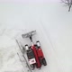 Snow clearing. Tractor clears the way after heavy snowfall. - VideoHive Item for Sale
