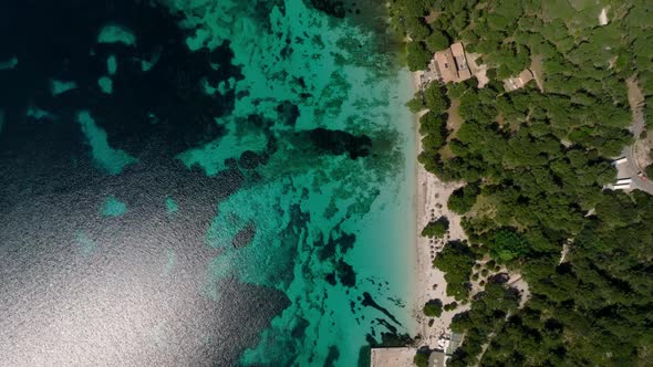 Beautiful Beach at Cap Formentor Palma Mallorca Spain