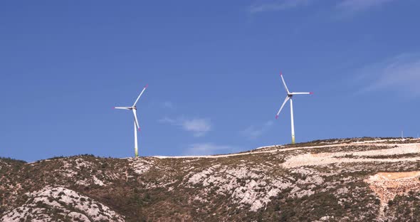 Wind Energy Turbines And High Voltage Lines 2