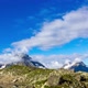 Clouds Hover Over the Mountains - VideoHive Item for Sale