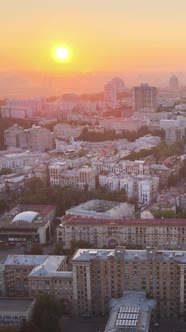 Ukraine Kyiv in the Morning at Sunrise