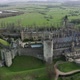 Medieval Castle Aerial Drone 4K - VideoHive Item for Sale