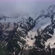 Flight above snowcapped mountains near Elbrus - VideoHive Item for Sale