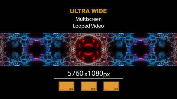 Ultra Wide HD Fractal 04